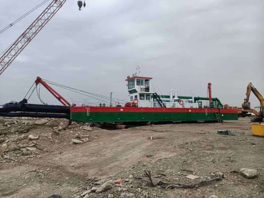 Modular Cutter Suction Sand Dredger with 100cm Draught JC-3000 Swing Winch