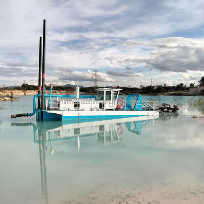 Marine Steel Plate Cutter Suction Dredger with Submerged Arc Welding ISO9001 Certified