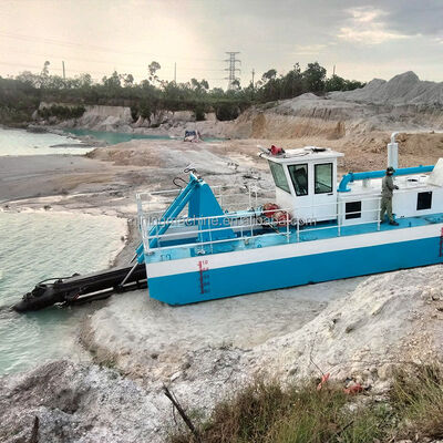 Marine Steel Plate Cutter Suction Dredger with Submerged Arc Welding ISO9001 Certified