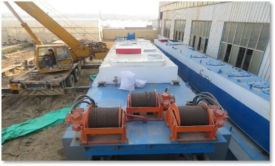 JC-3000 Swing Winch Cutter Suction Dredger 10m Dredging Depth