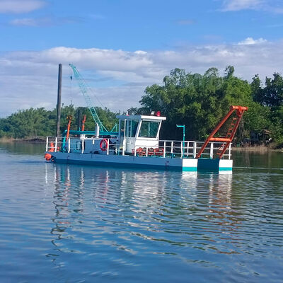 8/6 inch Pump Model Diesel Power Type Cutter Suction Dredger Mud Dredger for Sand Extraction