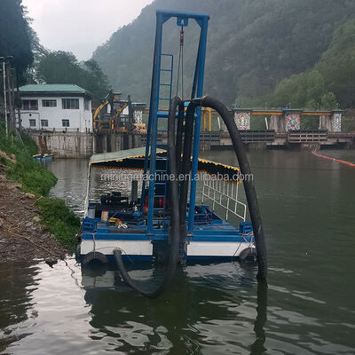 Electric Power Jet Suction Dredger with Sand Screening Machine and 20 m Dredging Depth