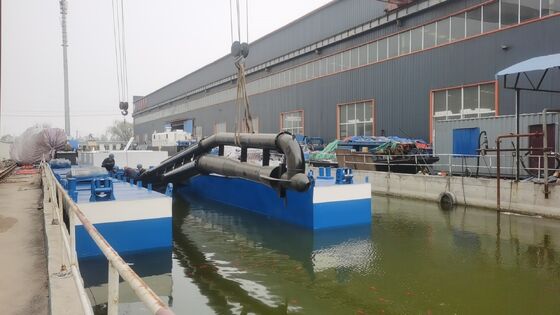 Keda Diesel Engine Jet Suction Dredger with 20m Dredging Depth and Video Technical Support