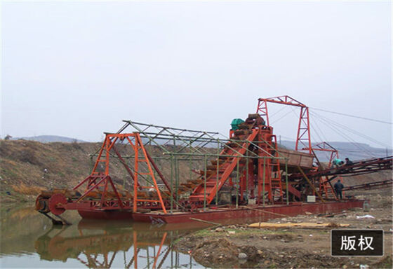 20 KG Capacity Bucket Chain Dredger Customizable Sand Dredging Machine
