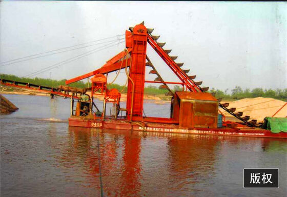 20 KG Capacity Bucket Chain Dredger Customizable Sand Dredging Machine
