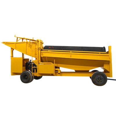 100Tph Mobile Gold Wash Plant with 8300*2400*4700 Dimension and 8000 KG Weight for Efficient Gold Mining