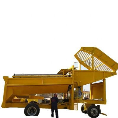 100Tph Mobile Gold Wash Plant with 8300*2400*4700 Dimension and 8000 KG Weight for Efficient Gold Mining