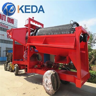 Multifunctional Alluvial Diamond Gold Ore Washing Plant with Placer Gold Washing Screen and Gold Trommel Wash Plant