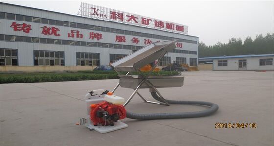 Stainless Steel Gold Dry Washer 1350x550x1500 mm for Alluvial Gold Washing