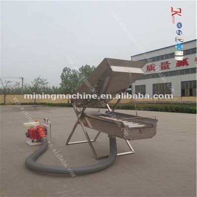 Customized Gold Mining Dry Washer with Stainless Steel Construction