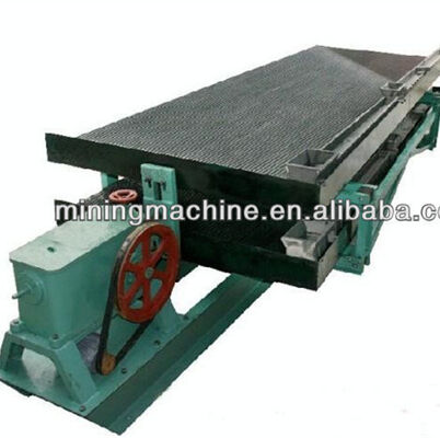 Mobile 92% Production Capacity Shaking Table with 220V Voltage and 200 KG Weight for Gold Concentration