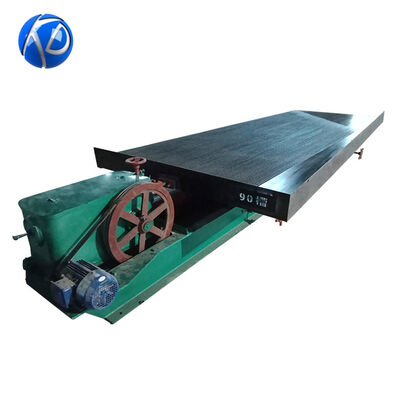 JXS 6-S Fiberglass Shaking Table with 1-1.8tph Capacity and 93% Recovery Rate for Gold Mining Gravity Separation