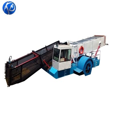 Automatic Aquatic Weed Harvesting Machine 3km/h for Waterway Cleaning