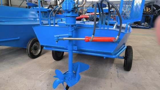 Stainless Steel Aquatic Weed Harvester with 500L/Hour Productivity 39kw Power and 1 Year Warranty