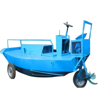 3-15 HP Aquatic Weed Harvester with 1.5m Cutting Width and 30-50cm Cutting Depth for Efficient Lake Weed Removal