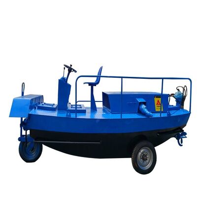2024 Diesel Engine Driven Aquatic Weed Harvester with 1.5m Cutting Width 30-50cm Cutting Depth and 39kw Power for Water Grass Removal