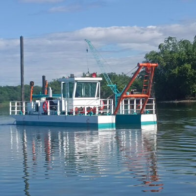 Diesel Cutter Suction Dredger Mud Dredger 6inch 500m3/h for River Sand Cleaning