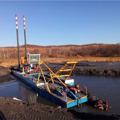Hydraulic Cutter Suction Dredger 190000 KG Weight for River Dredging