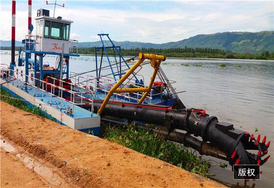 Hydraulic Cutter Suction Dredger Sand Dredging Machine with Submerged Arc Welding