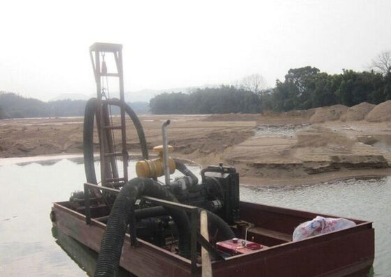 Detachable Floating Jet Suction Dredger 500KG Weight for Sand Mud Suction