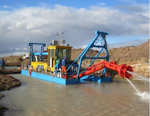 Diesel Jet Suction River Dredging Machine with Long Distance Pump