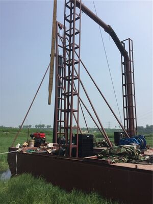 Diesel Jet Suction River Dredging Machine with Long Distance Pump