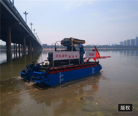 Multifunctional Amphibious Dredger with Hydraulic Track Drive Marine Steel Construction