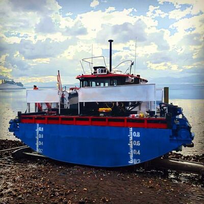 194KW Cummins Engine Amphibious Dredger with 6.5m Dredging Depth