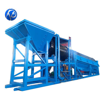 90% Recovery Rate Gold Wash Plant with Circular Type Trommel Screen