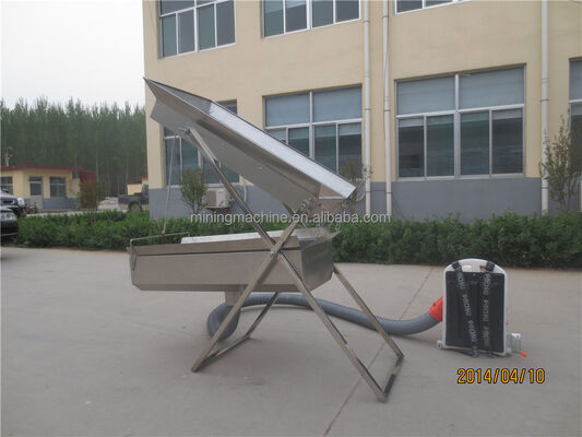 High Separation Capability Gold Mining Dry Washer 1-3t/h 1350*550*1500 mm