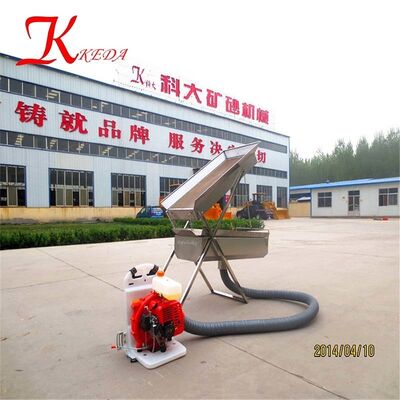 Portable Gold Dry Washer with Customized Color / PVC Tube Material