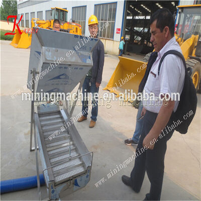 Portable Gold Dry Washer with Customized Color / PVC Tube Material