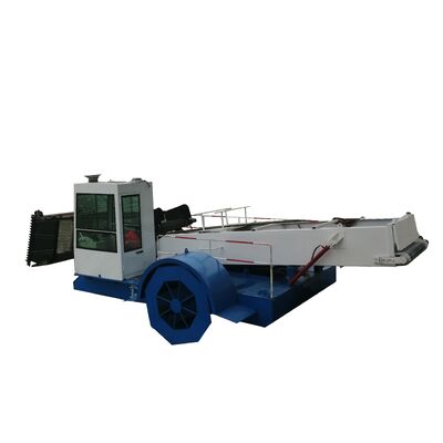 Aquatic Weed Harvester River Garbage Collection Boat with 4 Layers Anti-Rust Marine Paint 50-100 HP and 200 mm Working Width