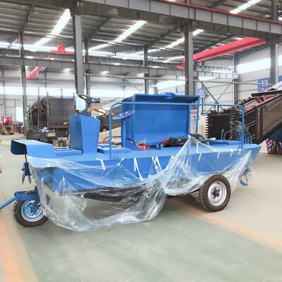 Diesel Powered Aquatic Weed Harvester with 10m Dredging Depth and 4000m2/h Cutting Area for Efficient Waterway Maintenance