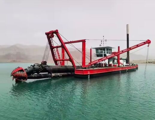 Cutter Sand Suction Dredger Customized 130Kw 14 Inch for River Dredging