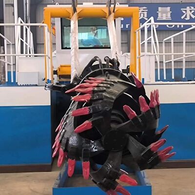 8 Inch Hydraulic River Sand Dredger CSD200 Small Cutter Suction Dredging with Pump Engine