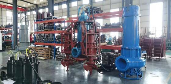 Diesel Powered Submersible Pump 100kw Total Power 980 Rotation Speed