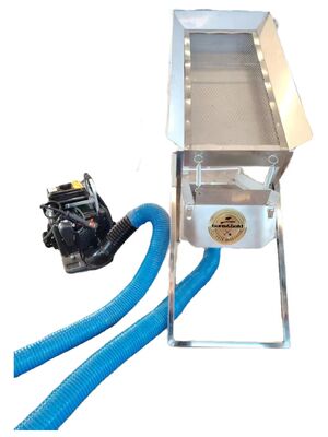 High Capacity Gold Dry Washer Machine 1.25kw for Gravity Gold Mining