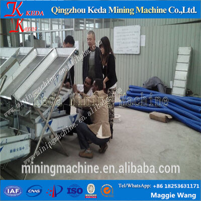 Customized Gold Dry Washer for Arid Region Gold Mining ISO 9001:2008 Standard