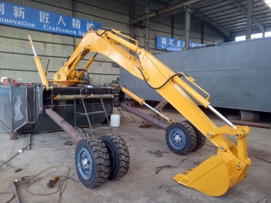 Amphibious Excavator Water Master Dredger with 20KG Capacity Long Distance Dredging Ability and 6.5m Dredging Depth
