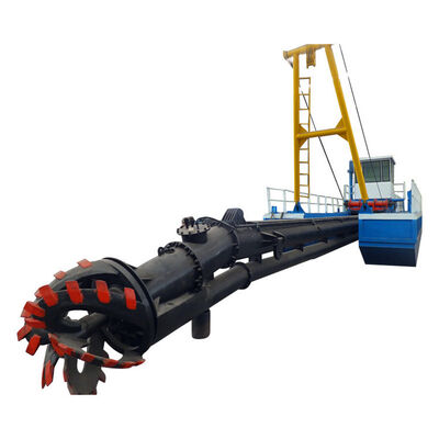 16 Inch Cutter Suction Dredger for Small Gold Extraction Diesel Powered Chain