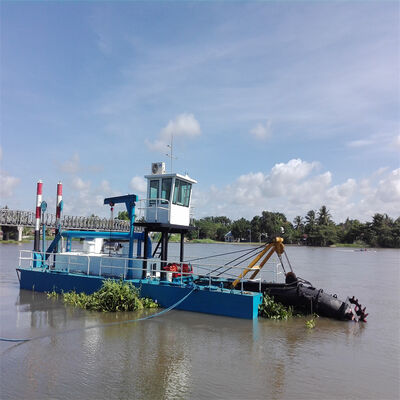 16 Inch Cutter Suction Dredger for Small Gold Extraction Diesel Powered Chain