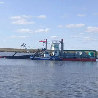 Marine Engine Cutter Suction Dredger with 10/8 Inch Pump 800 M3/H Water Flow