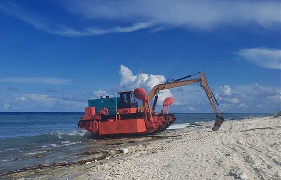 Self Propulsion Amphibious Dredger for Construction / River Dredging