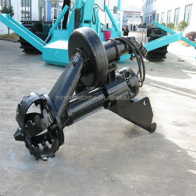 Customized Amphibious Dredger 30t Weight with 3 Stage Cutter Head