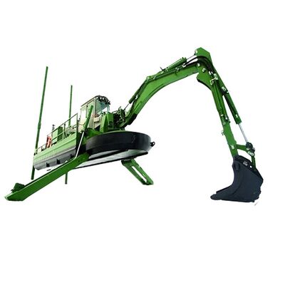 CSD150 Cutter Suction Dredger Amphibious Dredger with Self-propulsion One Person Operation and High Efficiency Submersible Mud Pump