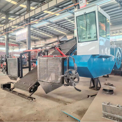 19000 KG Aquatic Weed Harvester with 4 Layers Anti-Rust Marine Paint and Automatic Hydraulic Control for River Cleaning