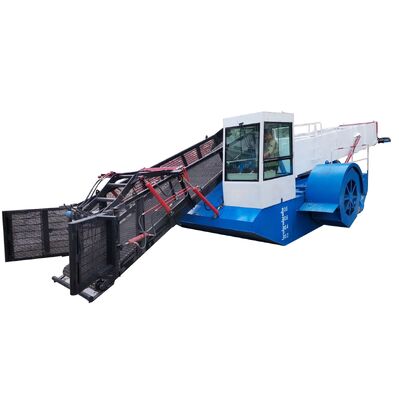 52kw Power 62 - 110 HP Tractor Power Aquatic Weed Harvester with 2000mm Working Width