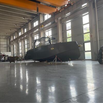 Multifunctional Recreation Aluminium Alloy Boat Customized Max Speed 45kt