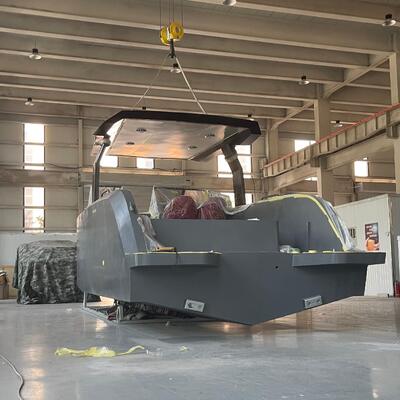 Multifunctional Recreation Aluminium Alloy Boat Customized Max Speed 45kt